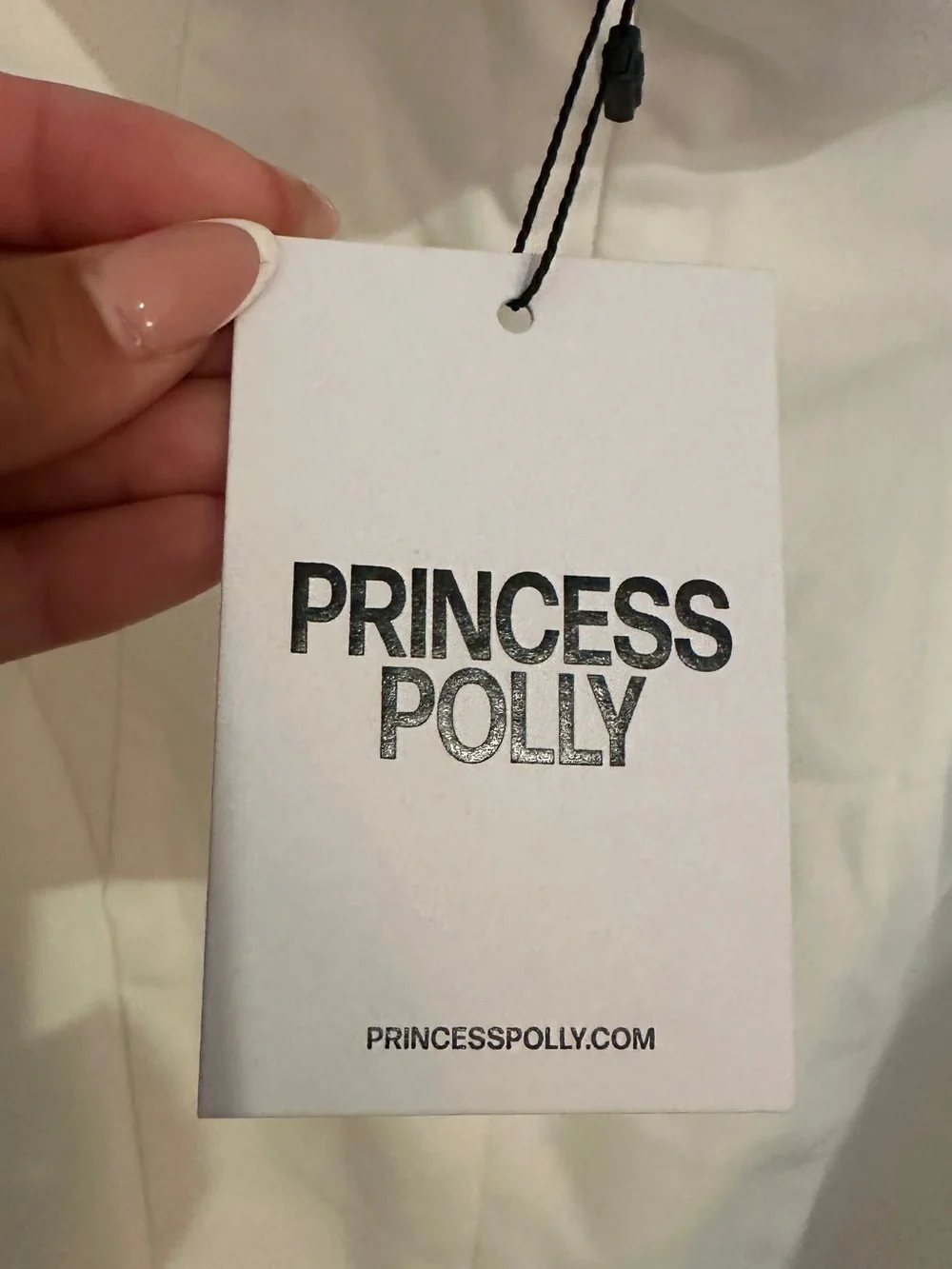 Princess Polly White Lace Halter Mini Dress - Picture 7 of 7